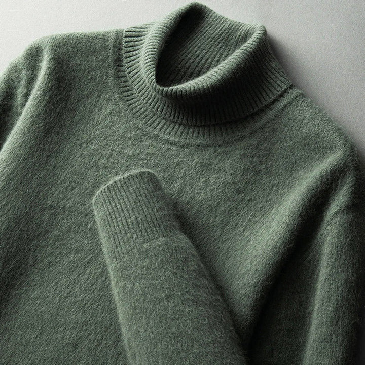 Victor Duval Soft Turtleneck Sweater - Intofa