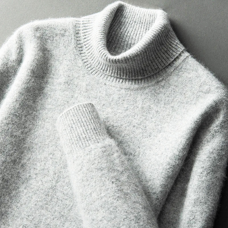 Victor Duval Soft Turtleneck Sweater - Intofa
