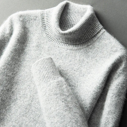 Victor Duval Soft Turtleneck Sweater - Intofa