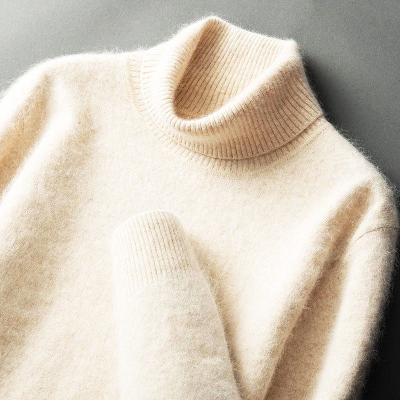 Victor Duval Soft Turtleneck Sweater - Intofa