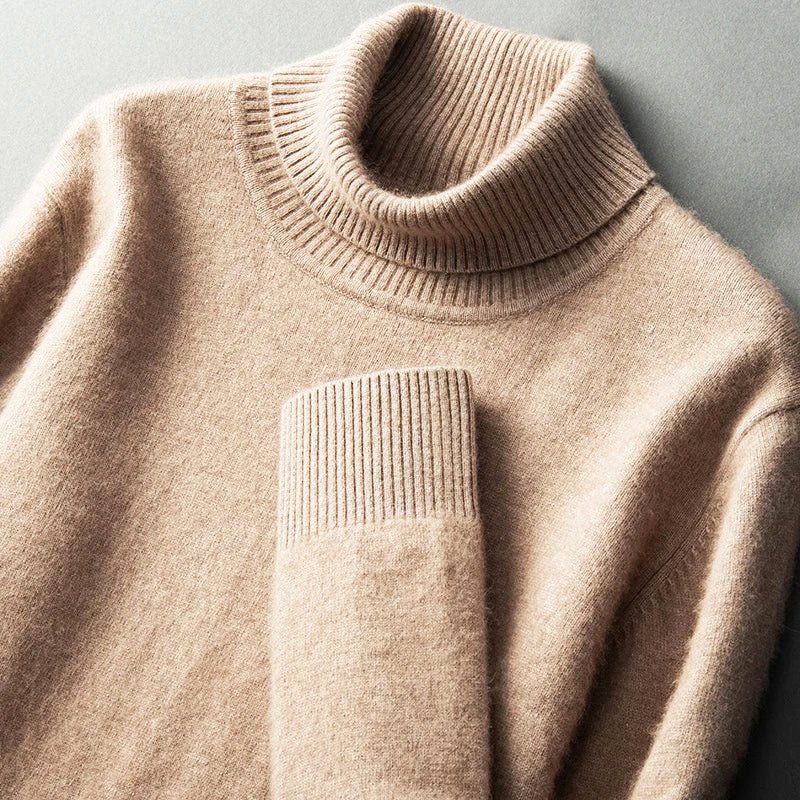 Victor Duval Soft Turtleneck Sweater - Intofa
