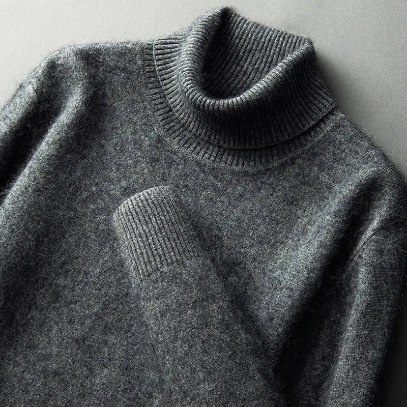 Victor Duval Soft Turtleneck Sweater - Intofa