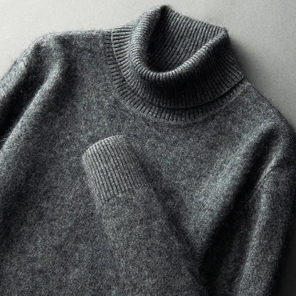Victor Duval Soft Turtleneck Sweater - Intofa