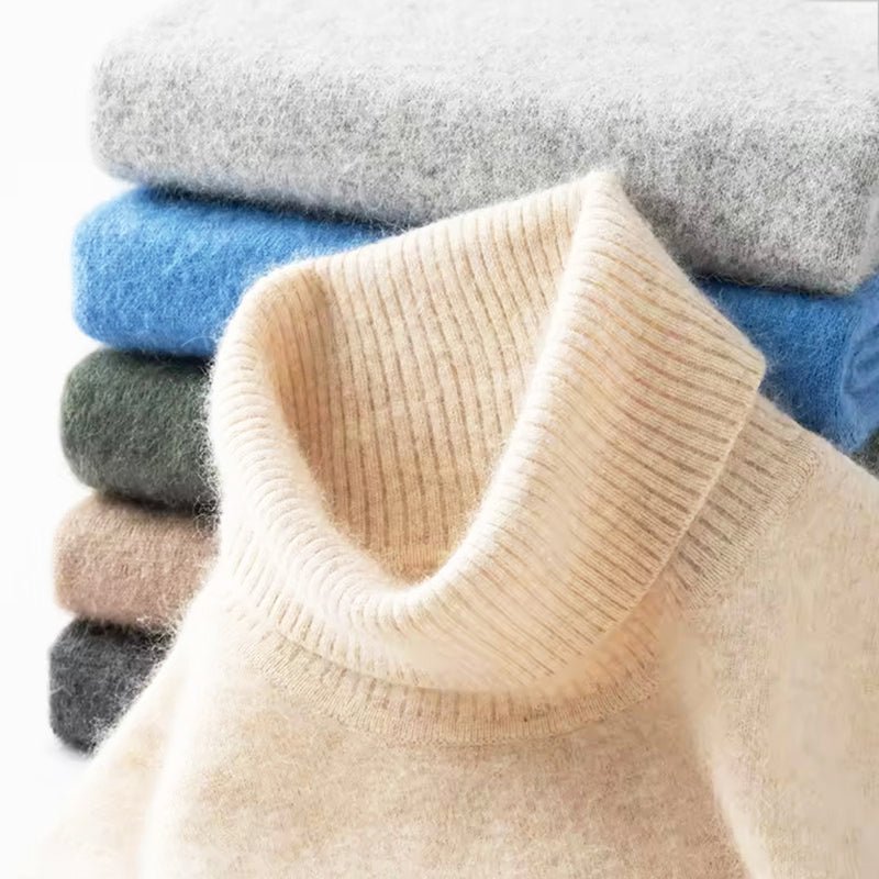 Victor Duval Soft Turtleneck Sweater - Intofa