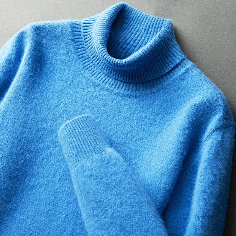 Victor Duval Soft Turtleneck Sweater - Intofa