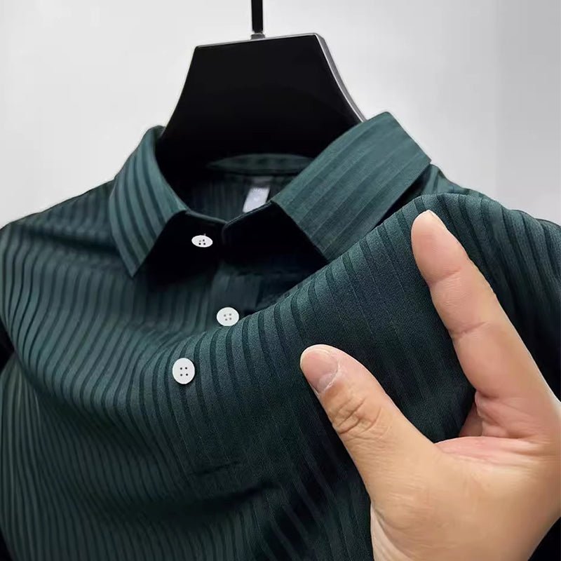 Victor Duval Striped Polo Shirt - Intofa