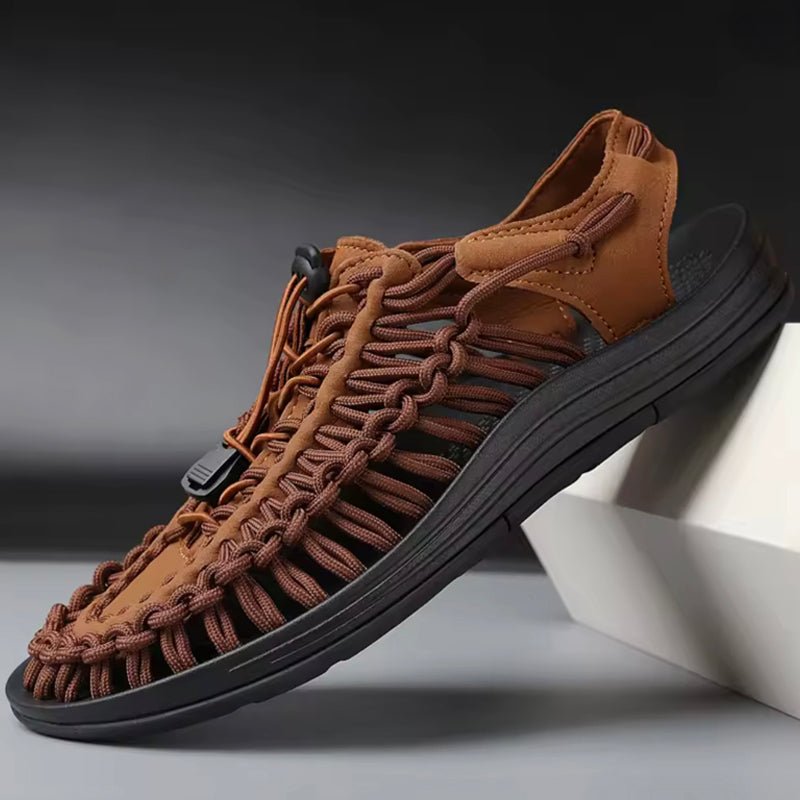 Victor Duval Summer Weave Sandals - Intofa