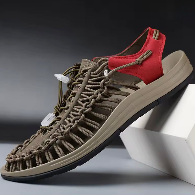 Victor Duval Summer Weave Sandals - Intofa