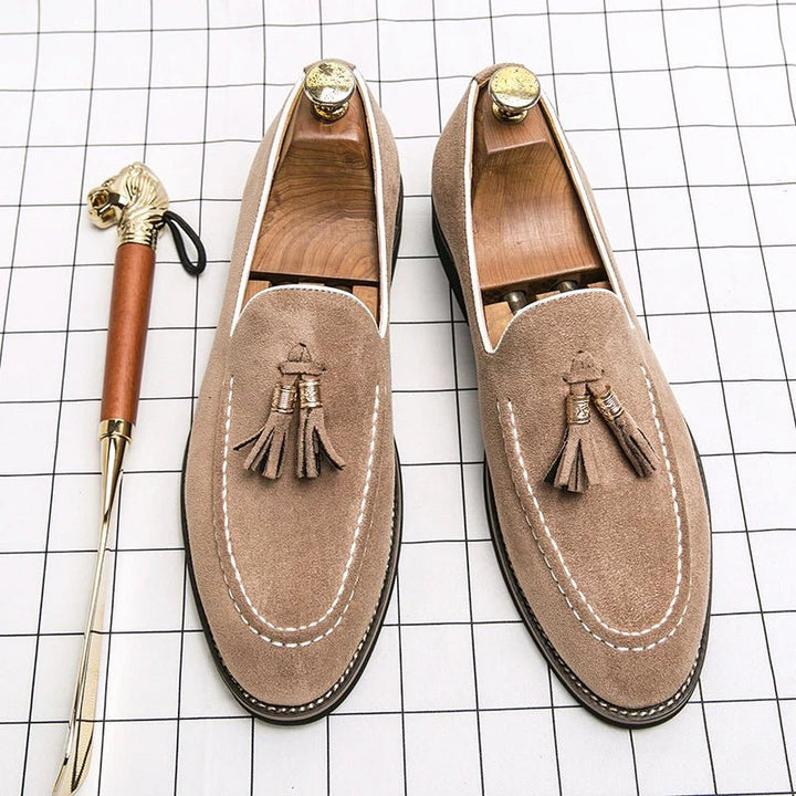 Victor Duval Tesoro Suede Loafers - Intofa