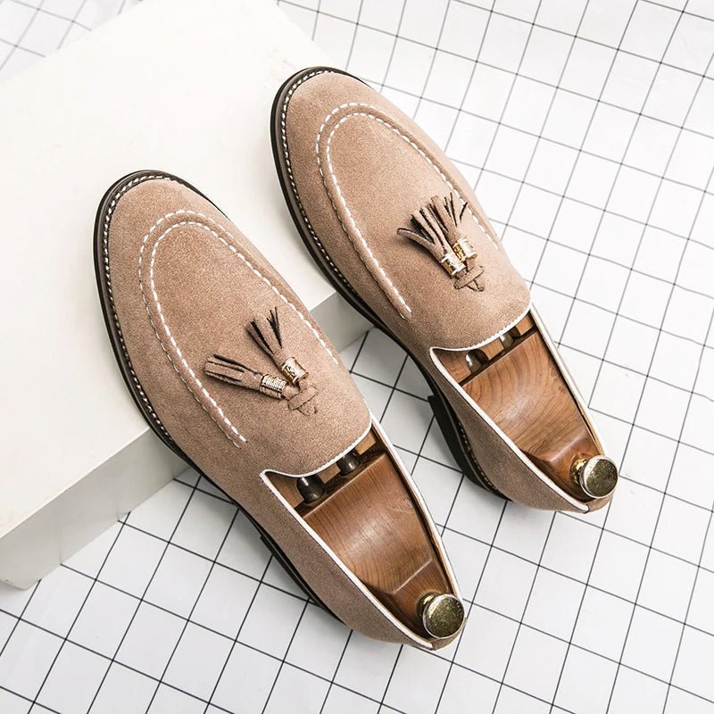Victor Duval Tesoro Suede Loafers - Intofa