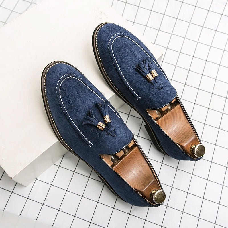 Victor Duval Tesoro Suede Loafers - Intofa