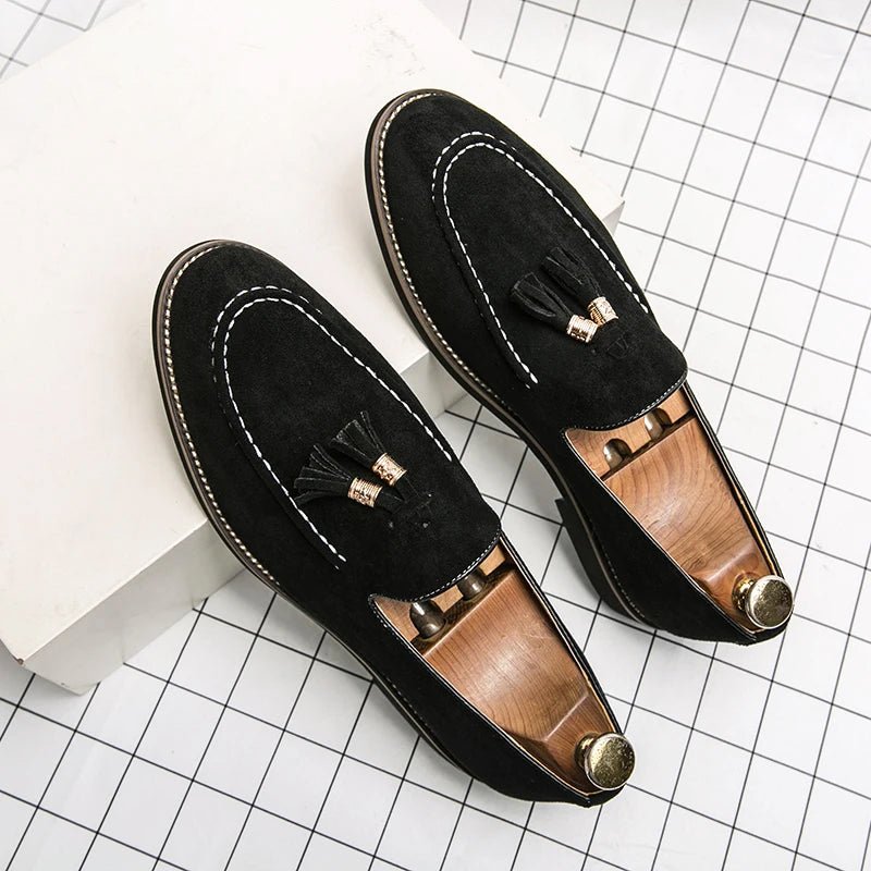 Victor Duval Tesoro Suede Loafers - Intofa