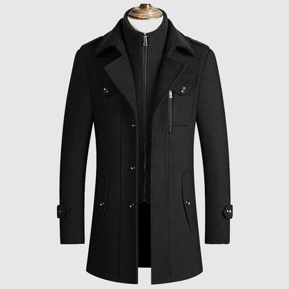 Victor Duval Verdant Wool Blends Coat - INTOFA