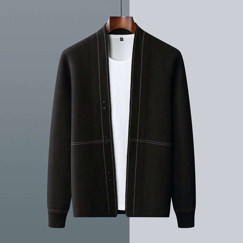 Victor Duval Wool Weaver Cardigan - Intofa