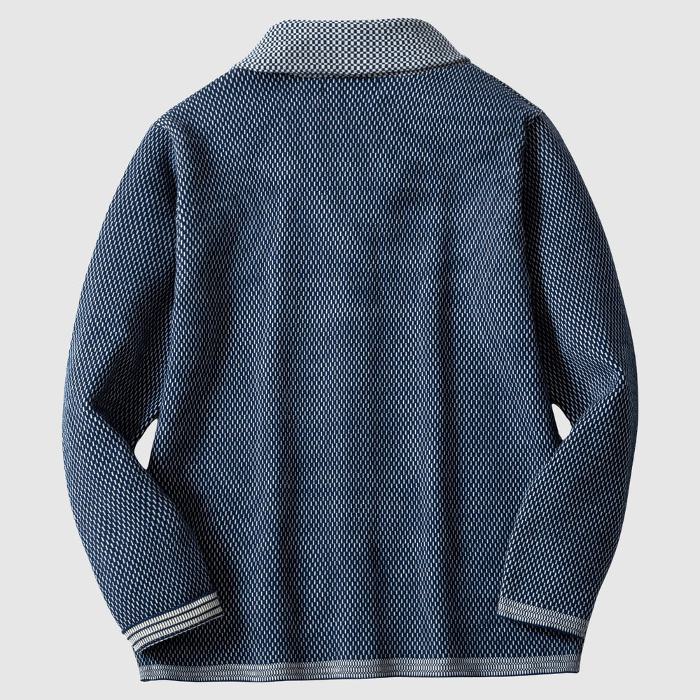 Victor Lévêque Ardent Jacquard Cardigan - Intofa