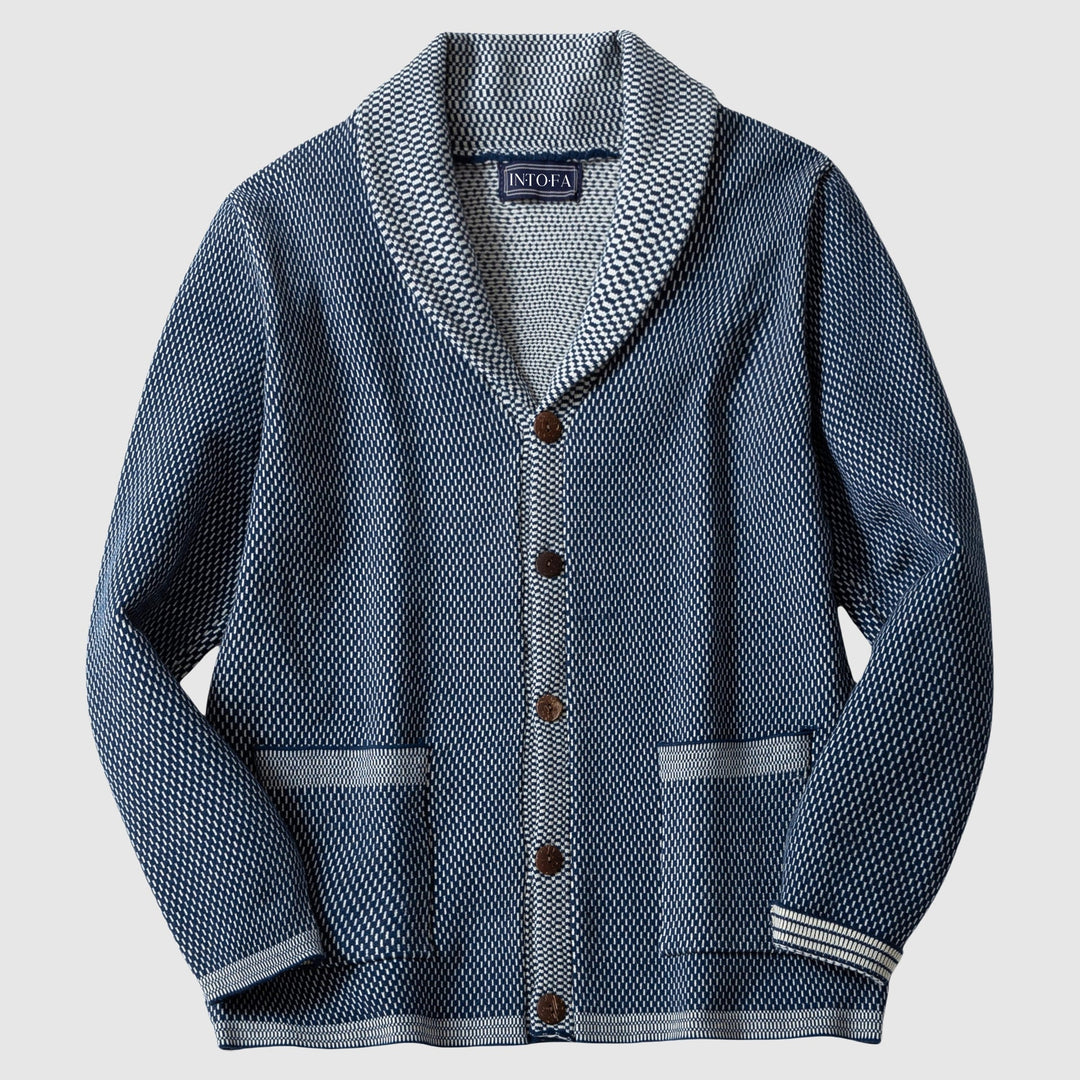 Victor Lévêque Ardent Jacquard Cardigan - Intofa