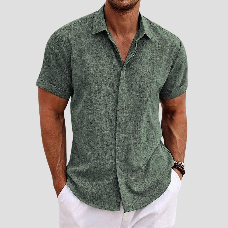 Victor Lévêque Belmont Linen Shirt - Intofa