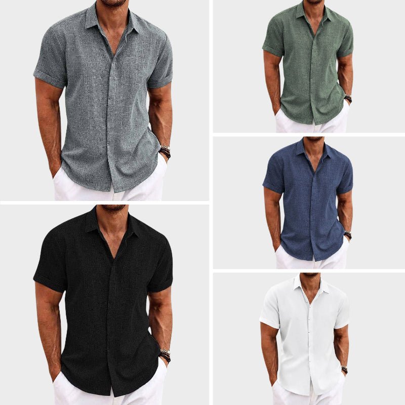 Victor Lévêque Belmont Linen Shirt - Intofa