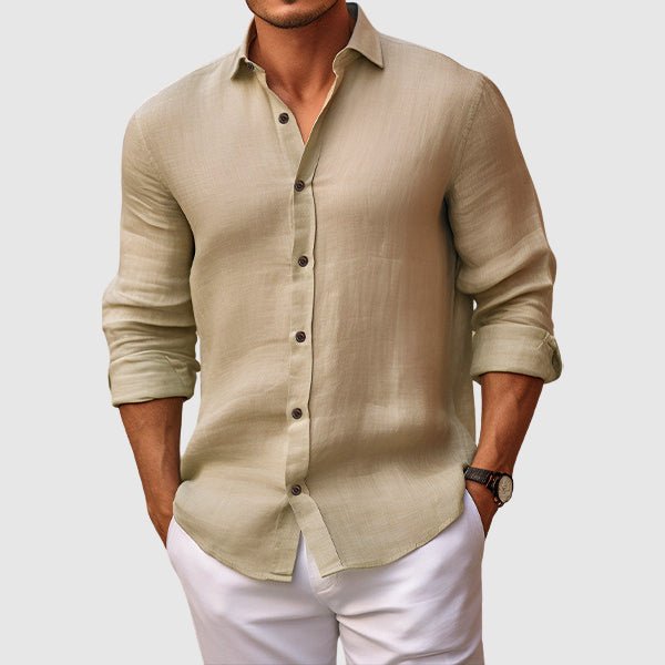 Victor Lévêque Breezy Linen Shirt - Intofa