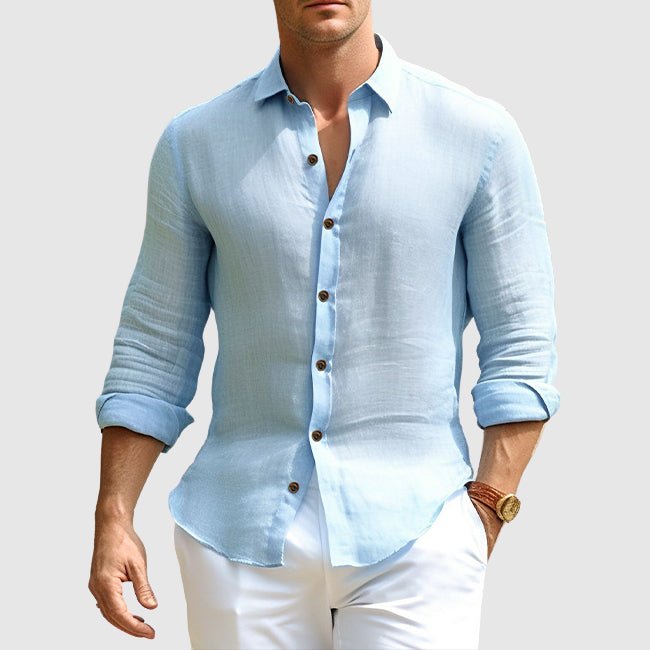 Victor Lévêque Breezy Linen Shirt - Intofa