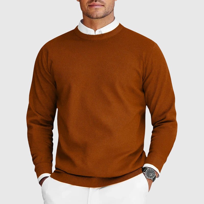 Victor Lévêque Crewneck Knit Sweater - Intofa