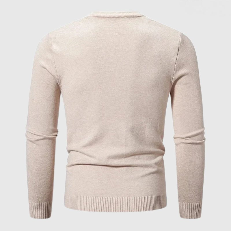 Victor Lévêque Crewneck Knit Sweater - Intofa