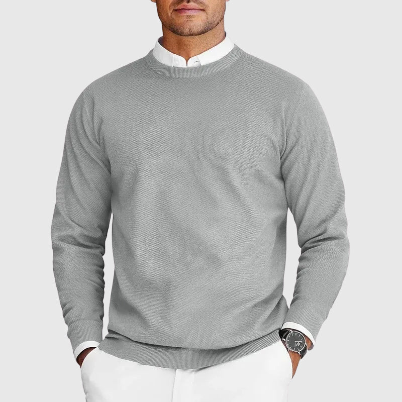 Victor Lévêque Crewneck Knit Sweater - Intofa