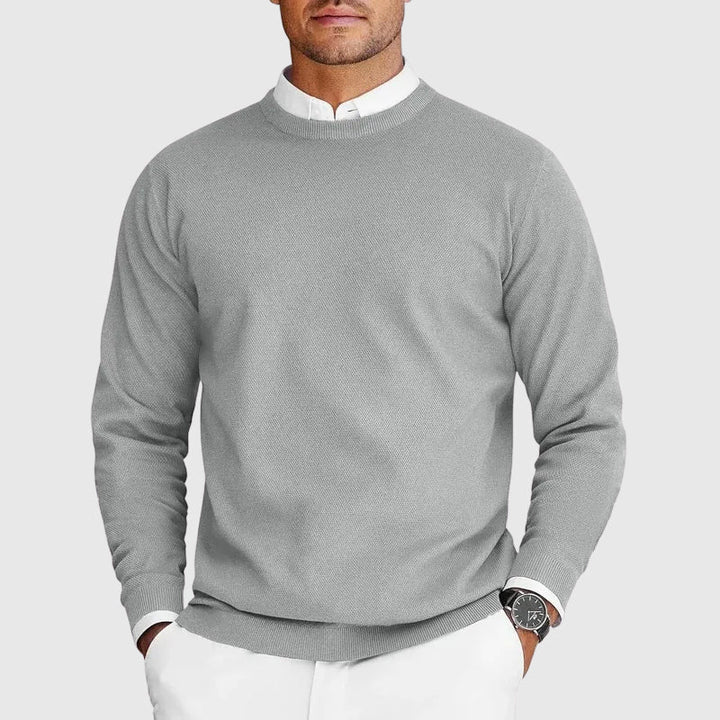 Victor Lévêque Crewneck Knit Sweater - Intofa