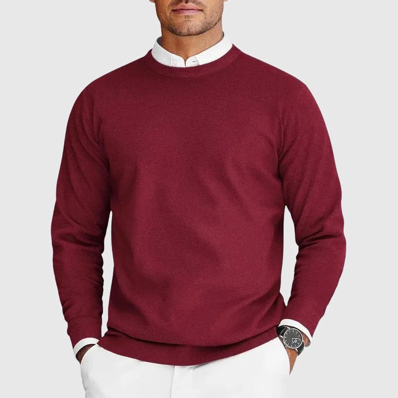 Victor Lévêque Crewneck Knit Sweater - Intofa