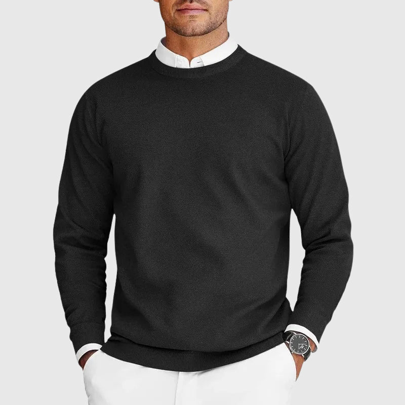 Victor Lévêque Crewneck Knit Sweater - Intofa