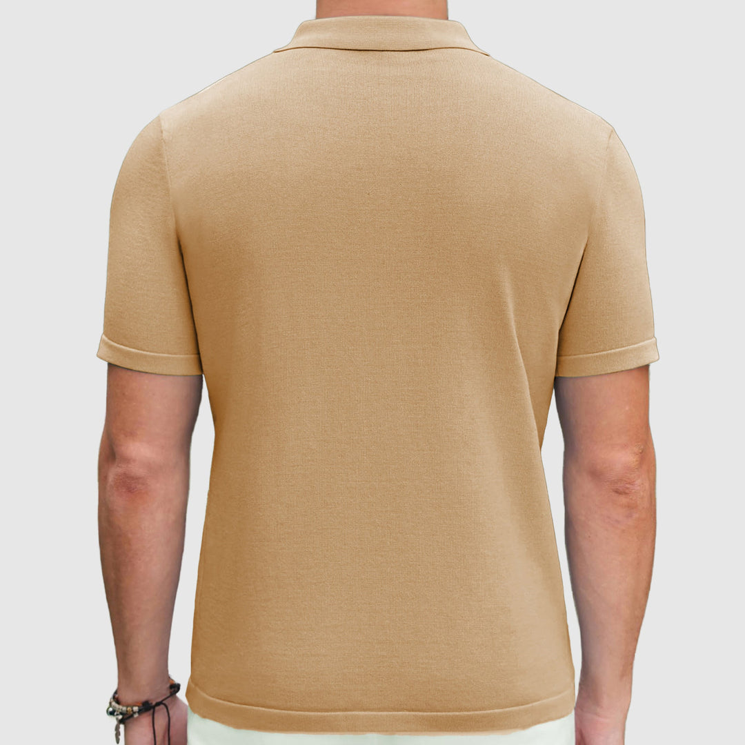 Victor Lévêque Knit Polo Shirt - Intofa