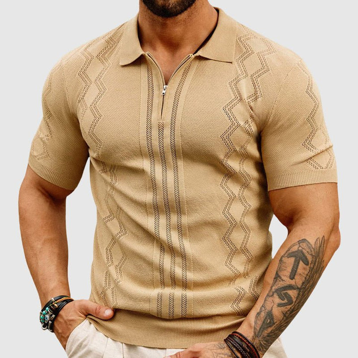 Victor Lévêque Knit Polo Shirt - Intofa