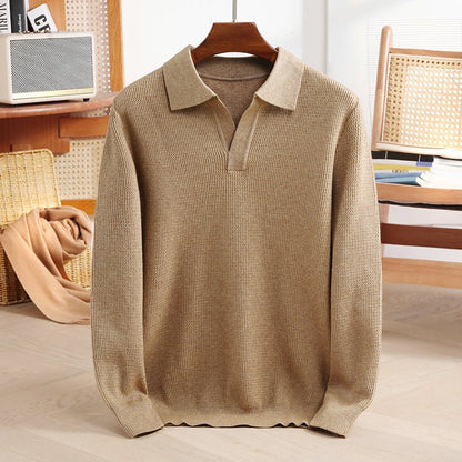 Victor Lévêque Knit Polo Sweater - Intofa