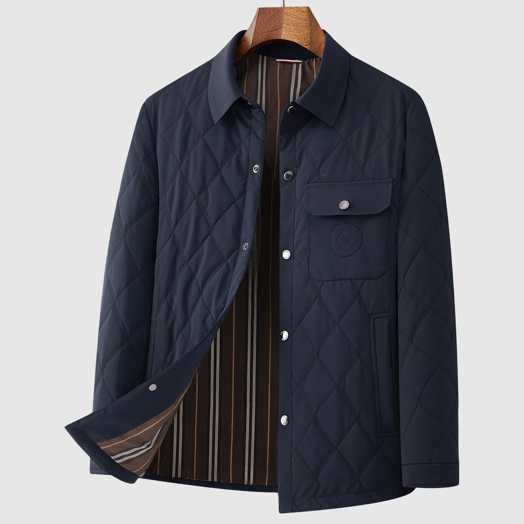 Victor Lévêque Mulberry Diamond Jacket - Intofa