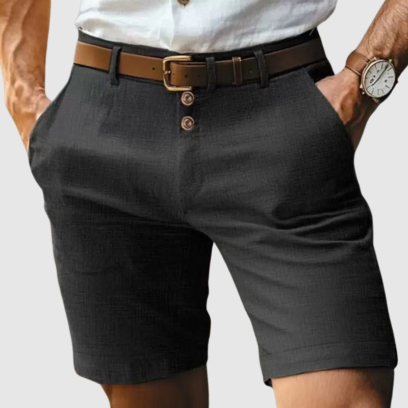 Victor Lévêque Riviera Linen Shorts - Intofa