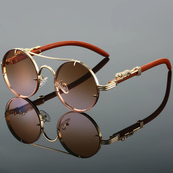 Vintage Sphere Luxe Sunglasses - Intofa