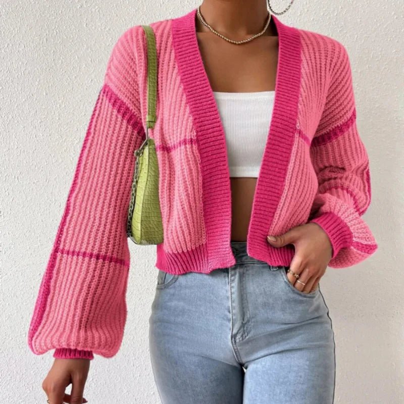 Vivian Prescott Bubblegum Knit Cardigan - Intofa