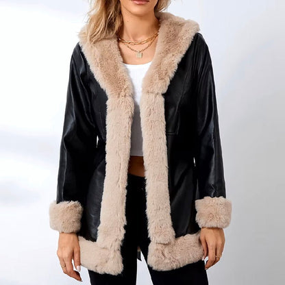 Vivian Prescott Faux Leather Jacket - INTOFA