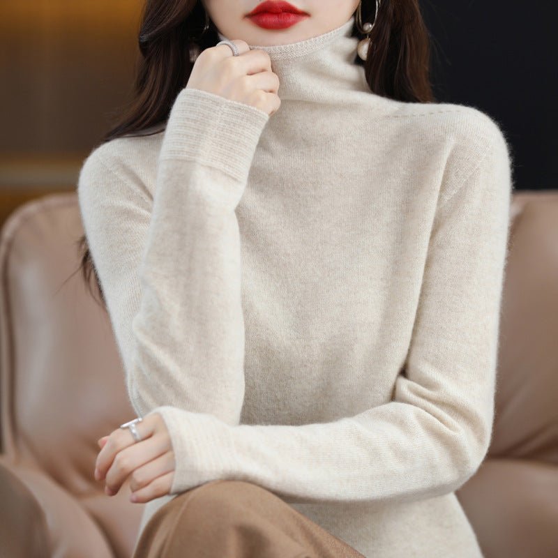 Vivian Prescott Glamour Wool Sweater - INTOFA