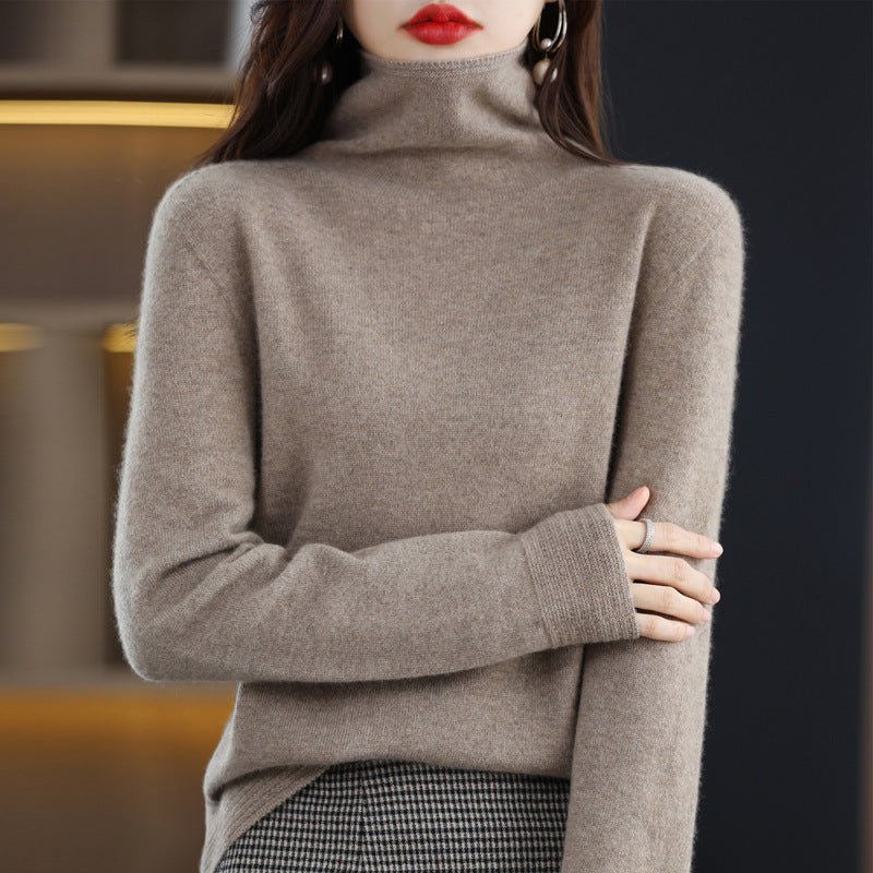 Vivian Prescott Glamour Wool Sweater - INTOFA