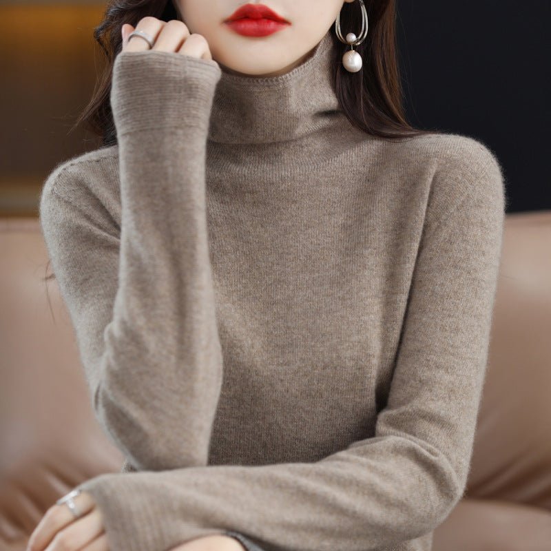 Vivian Prescott Glamour Wool Sweater - INTOFA