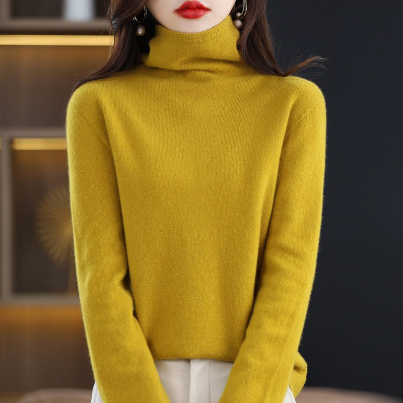 Vivian Prescott Glamour Wool Sweater - INTOFA