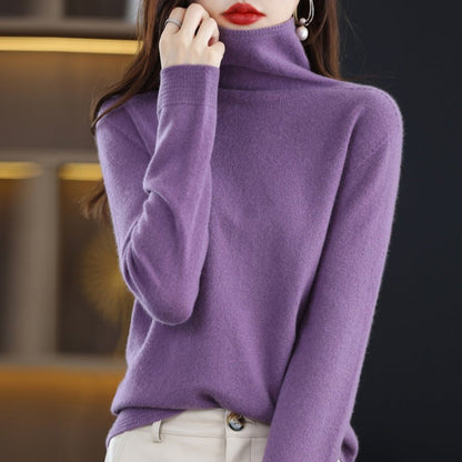 Vivian Prescott Glamour Wool Sweater - INTOFA