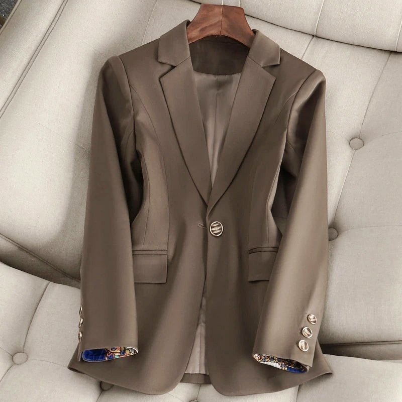 Vivian Prescott Refined Classic Blazer - Intofa