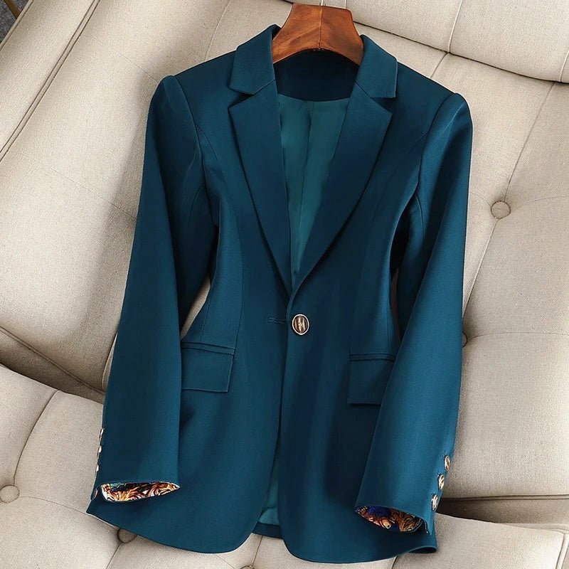 Vivian Prescott Refined Classic Blazer - Intofa