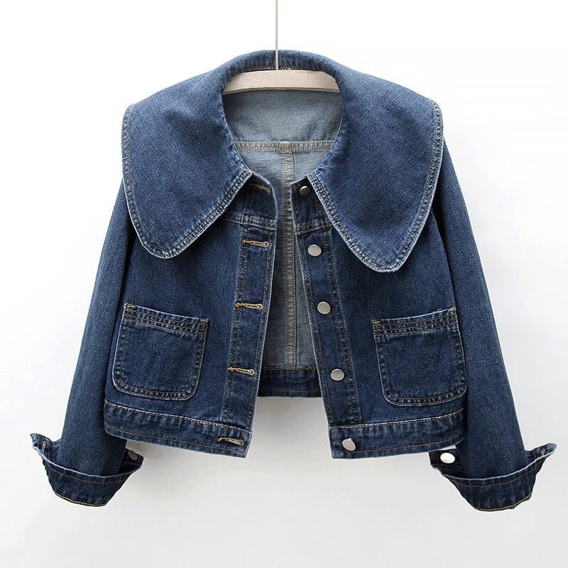 Vivian Prescott Royal Denim Jacket - Intofa