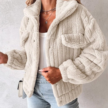 Vivian Prescott Shelby Teddy Jacket - Intofa