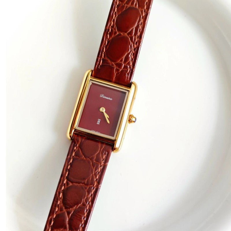 Vivian Prescott Slim Rectangular Quartz Watch - Intofa