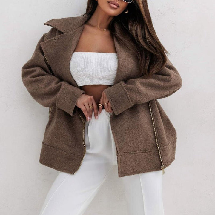 Vivian Prescott Smyrna Woolen Coat - INTOFA