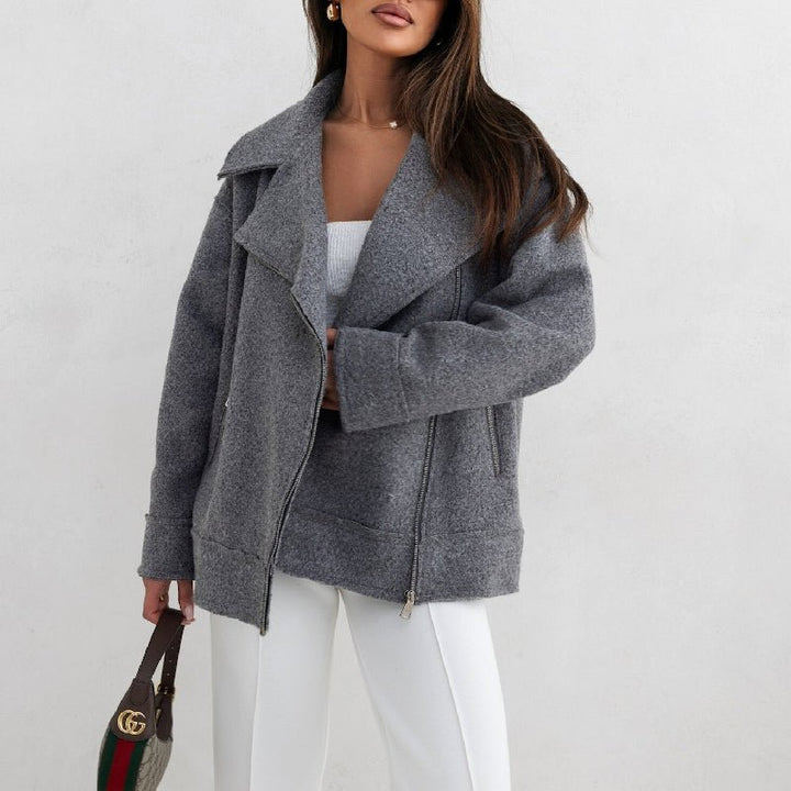 Vivian Prescott Smyrna Woolen Coat - INTOFA